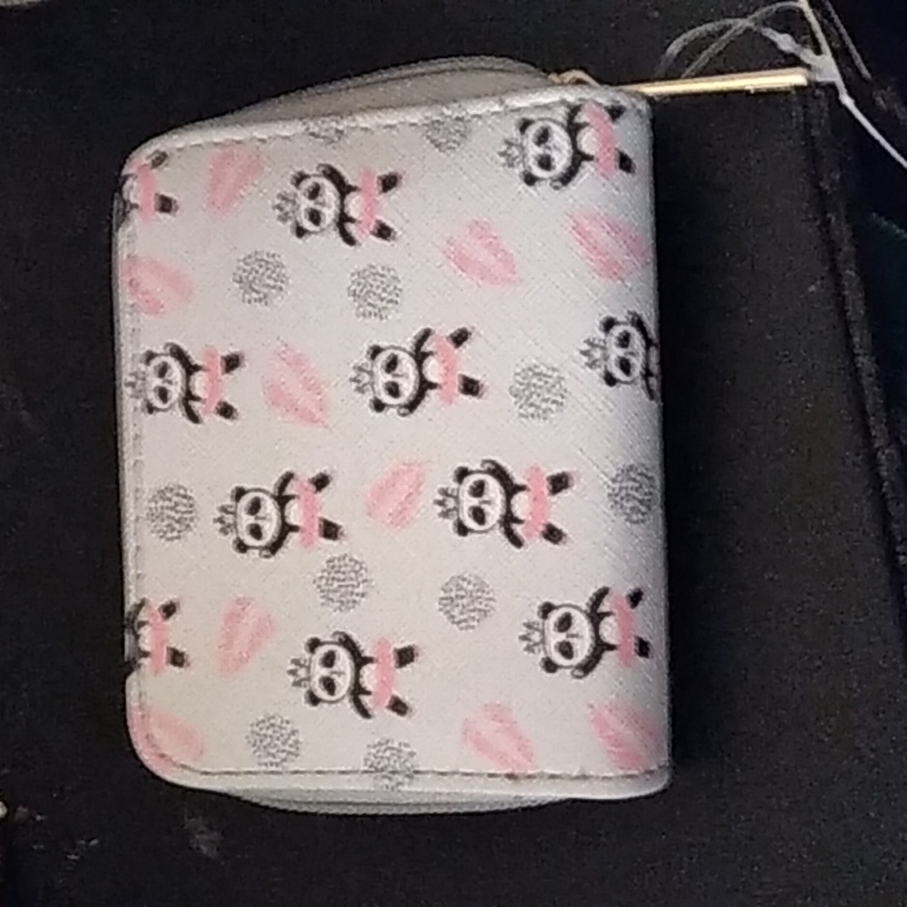 Girls French wallet and coin purse.